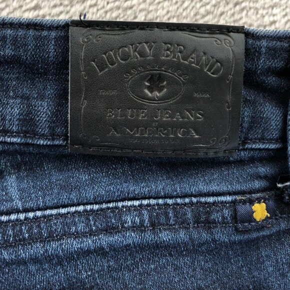 Lucky Brand Womens Lolitaa Skinny Jeans Size 12/31 Blue Denim Mid-Rise Casual - Picture 15 of 16